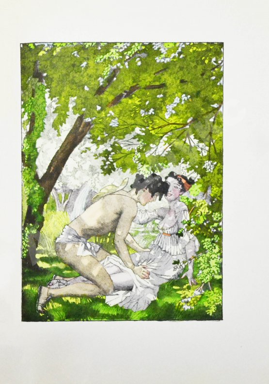 Антикварная книга Longus. Daphnis et Chloe. Лонг. Дафнис и Хлоя