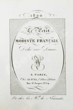 Le Petit Modiste Français. Dédié au Dames