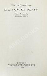 Six Soviet Plays. Шесть советских пьес