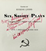[автограф Михаила Булгакова] Six Soviet Plays. Шесть советских пьес