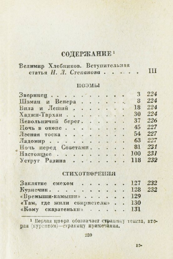 Антикварная книга Хлебников, В.В. Стихотворения