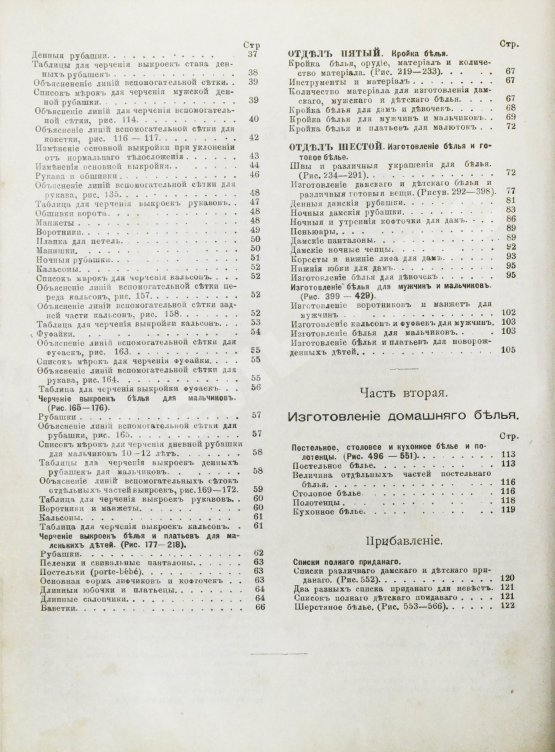 Антикварная книга Курс кройки, примерки и шитья белья