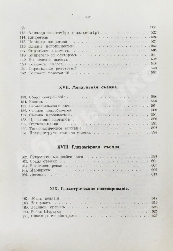 Витковский, В.В. Топография