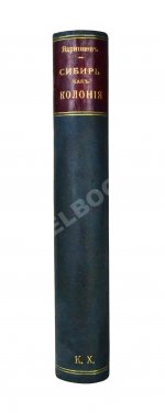Ядринцев, Н.М. Сибирь как колония в географическом, этнографическом и историческом отношении