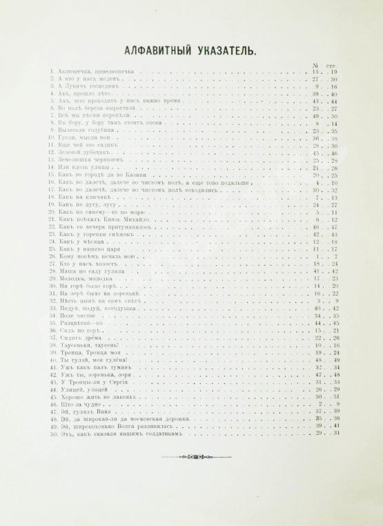 Антикварная книга 50 песен русского народа для мужского хора