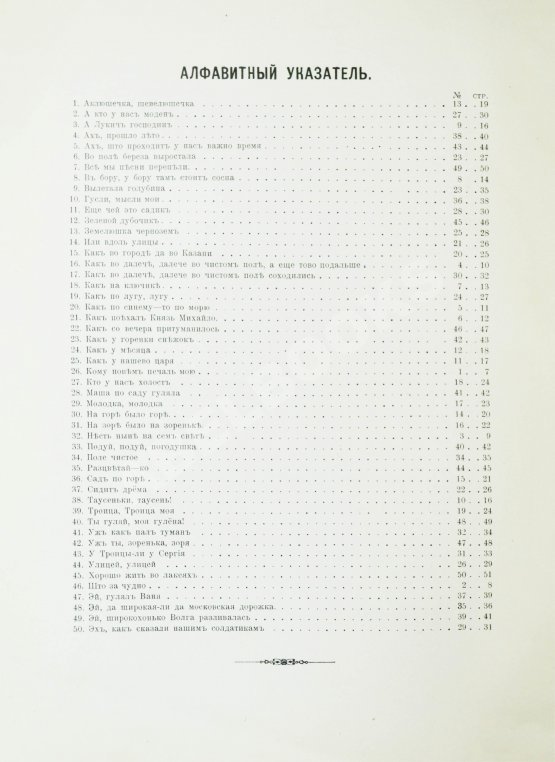 Антикварная книга 50 песен русского народа для мужского хора