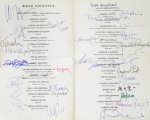 [автографы Юрия Григоровича, Галины Улановой и других артистов балета] Пятый международный конкурс артистов балета в Москве