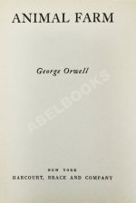 Оруэлл, Дж. Скотный двор. Первое американское издание