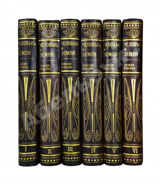 Антикварная книга Реклю, Э. Человек и земля