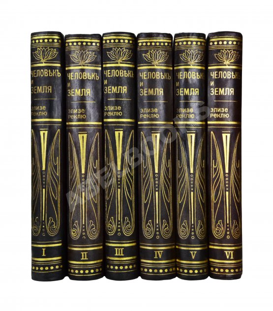 Антикварная книга Реклю, Э. Человек и земля