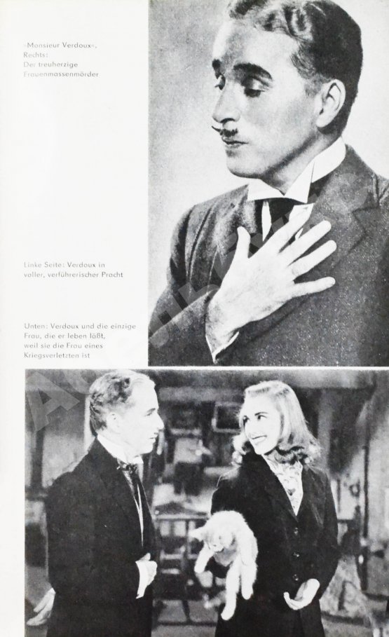 Антикварная книга [автограф Чарли Чаплина] Schnog, K. Charlie Chaplin. Filmgenie und Menschenfreund