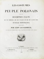 Зенкович, Л. Костюмы народа Польши. Les Costumes de la Peuple Polonais