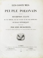 Зенкович, Л. Костюмы народа Польши. Les Costumes de la Peuple Polonais