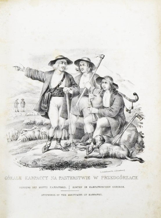 Антикварная книга Зенкович, Л. Костюмы народа Польши. Les Costumes de la Peuple Polonais