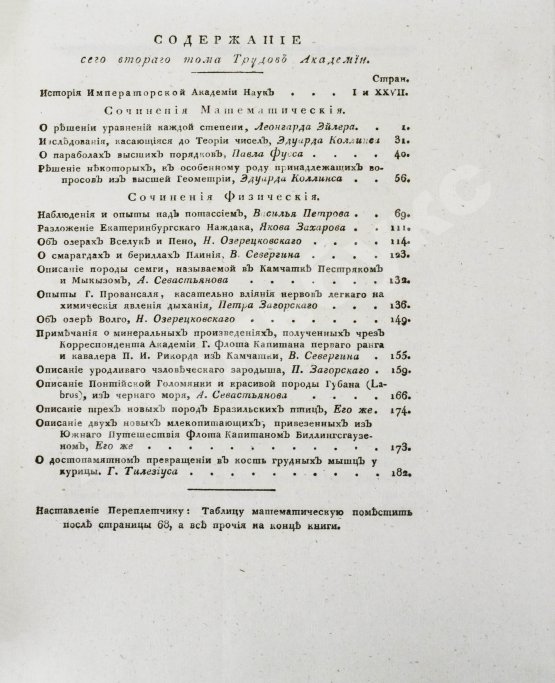 Антикварная книга Труды Академии наук