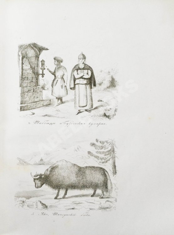 Антикварная книга Эйрие, Ж.Б.Б. Живописное путешествие по Азии