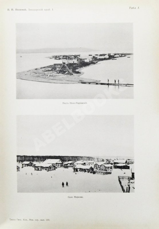 Антикварная книга Полевой, П.И. [автограф] Анадырский край