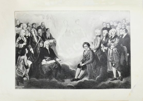 Антикварная книга Биографии композиторов с IV-XX век