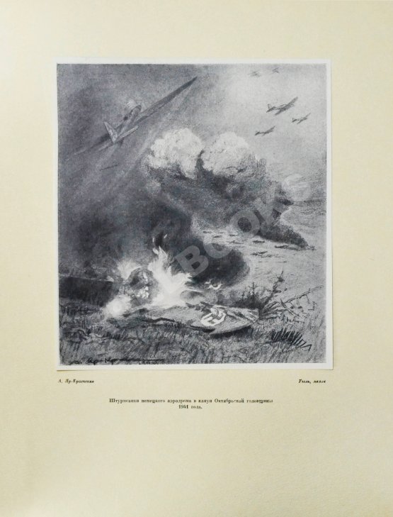 Антикварная книга Бродянский, Б.Л. Борьба за Ленинград. Лётчики