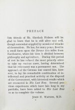 Conan Doyle, A. His Last Bow. Первое издание