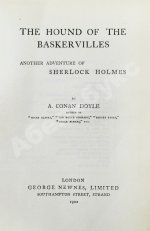 Conan Doyle, A. The Hound of the Baskervilles. Первое издание