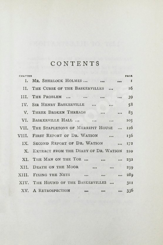 Первое/Прижизненное издание Conan Doyle, A. The Hound of the Baskervilles. Первое издание