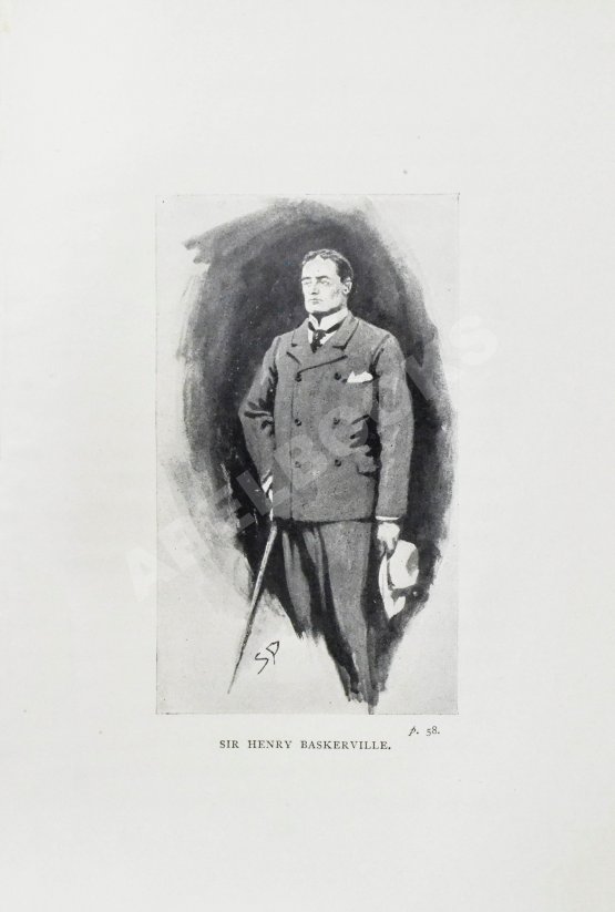 Первое/Прижизненное издание Conan Doyle, A. The Hound of the Baskervilles. Первое издание