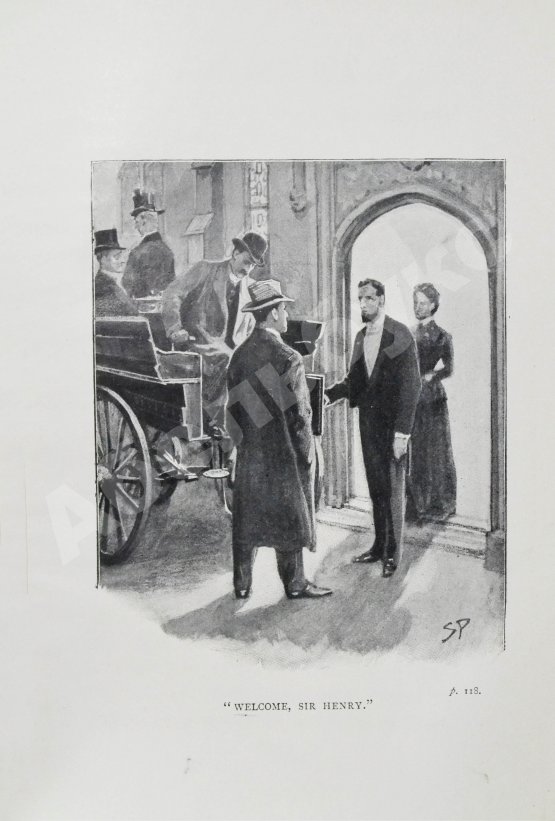 Первое/Прижизненное издание Conan Doyle, A. The Hound of the Baskervilles. Первое издание