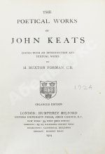 Keats, J. The poetical works of John Keats