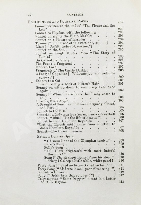 Антикварная книга Keats, J. The poetical works of John Keats