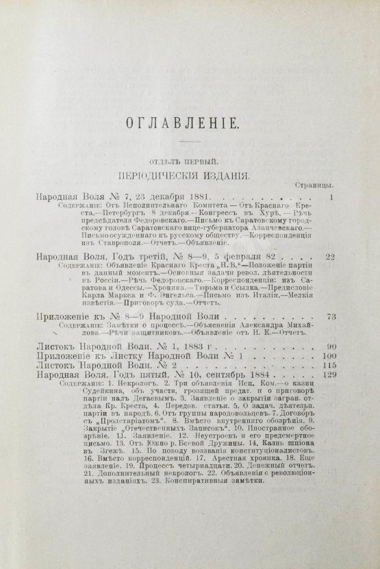 Антикварная книга Конволют о революционных движениях в России