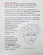 [автограф Марка Шагала] Raboff, E. Marc Chagall. L'art pour les enfants