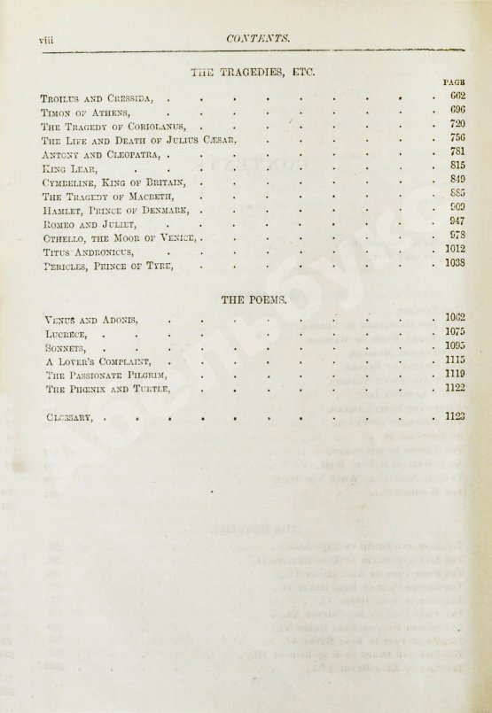 Антикварная книга Shakespeare, W. The works of William Shakespeare