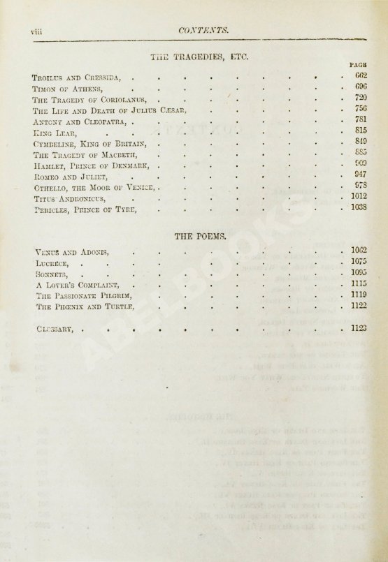 Антикварная книга Shakespeare, W. The works of William Shakespeare