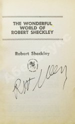 Sheckley, R. [автограф] The Wonderful World of Robert Sheckley. Первое издание