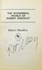 Sheckley, R. [автограф] The Wonderful World of Robert Sheckley. Первое издание