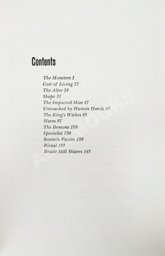 Первое/Прижизненное издание Sheckley, R. Untouched by Human Hands. Первое издание