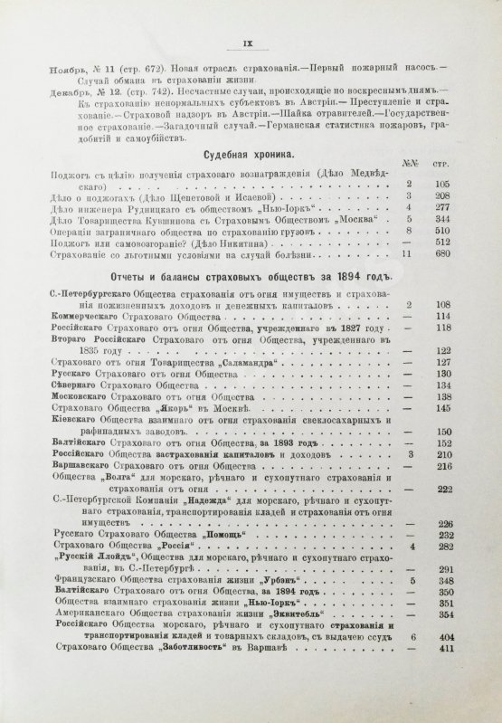Страховое обозрение. Ежемесячный журнал страховых знаний и вопросов. Годовой комплект за 1895 год