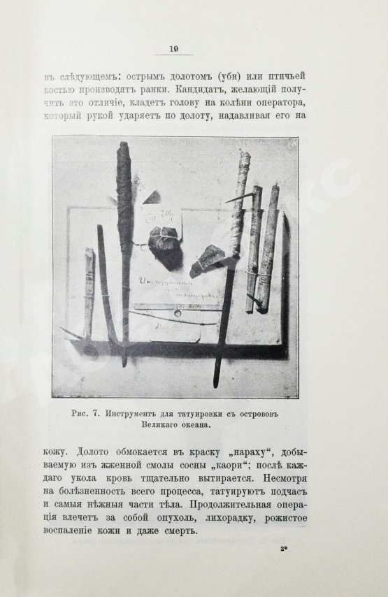 Антикварная книга Адлер, Б.Ф. Возникновение одежды