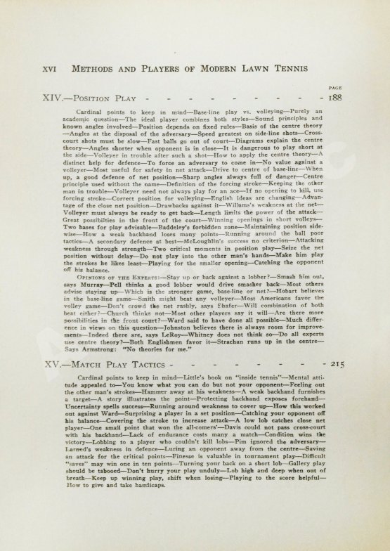 Антикварная книга Parmly Paret, J. Methods and Players of Modern Lawn Tennis