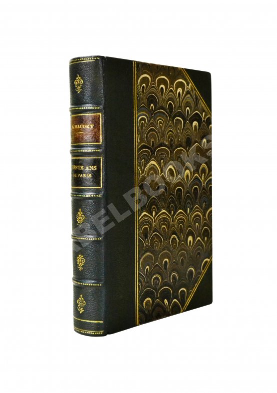 Антикварная книга Daudet, A. Rente ans de Paris