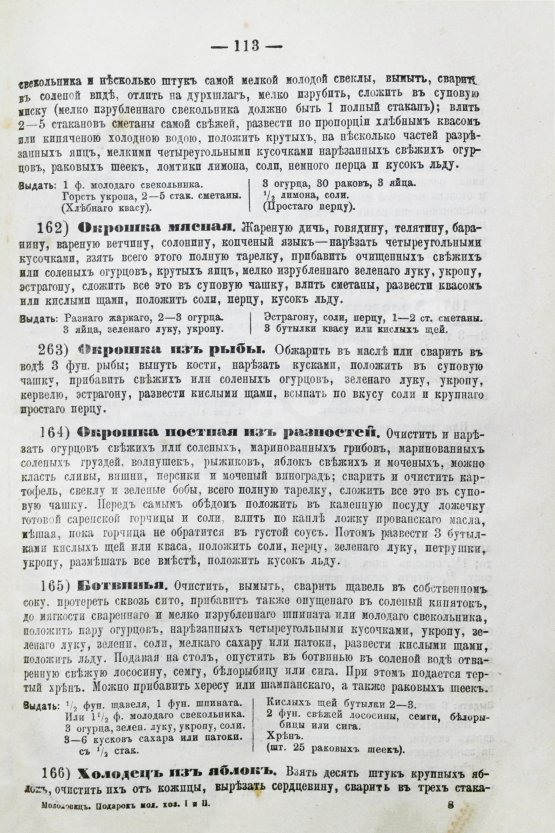 Антикварная книга Молоховец, Е.И. Подарок молодым хозяйкам или средства к уменьшению расходов в домашнем хозяйстве