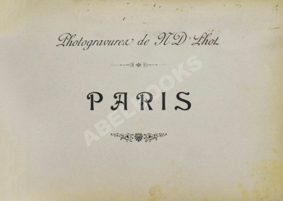 Антикварная книга Paris, St. Cloud, Versailles & Trianons