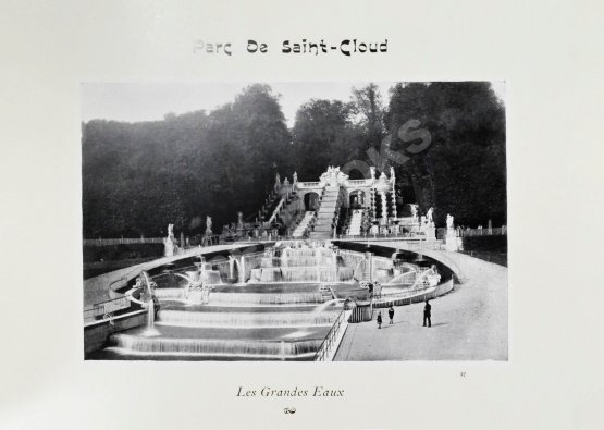 Антикварная книга Paris, St. Cloud, Versailles & Trianons