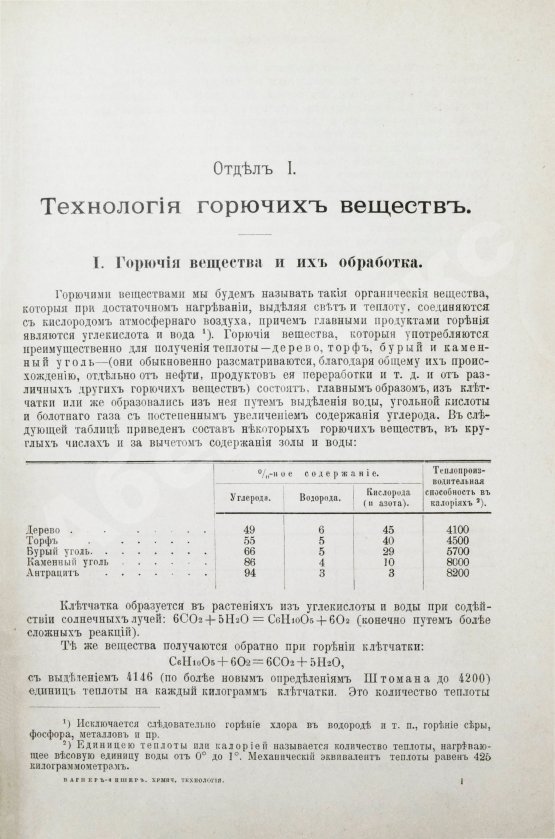 Антикварная книга Вагнер, Р. Химическая технология