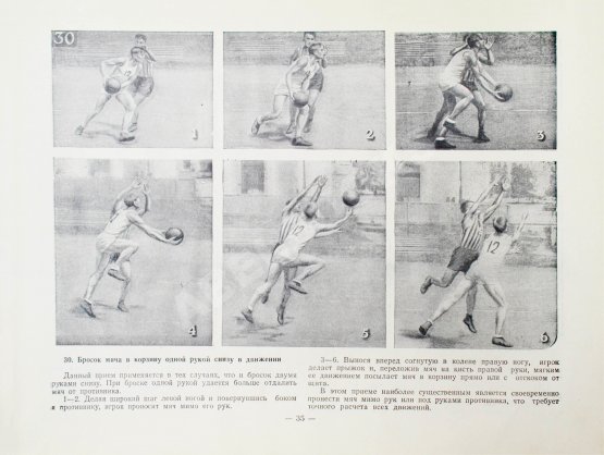 Антикварная книга Цетлин, П.М., Фадеев, В.М. Баскетбол. Наглядное учебное пособие по технике игры