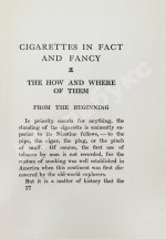 Bain, J. Jr. Cigarettes in fact and fancy