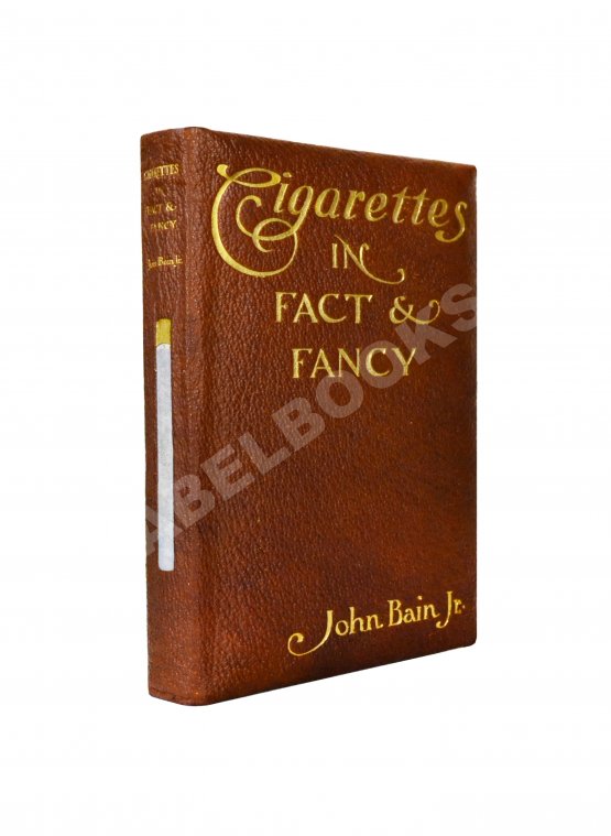 Антикварная книга Bain, J. Jr. Cigarettes in fact and fancy