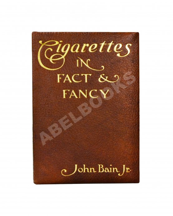 Антикварная книга Bain, J. Jr. Cigarettes in fact and fancy
