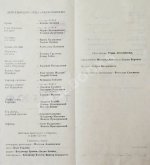 [автограф Юрия Любимова] Программка спектакля «Тартюф» Мольера